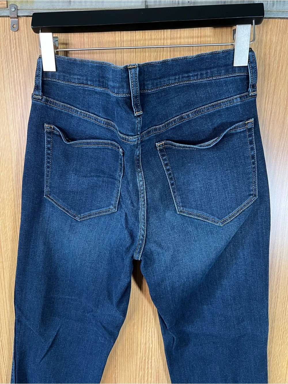 J. Crew High Rise Vintage Straight Leg Dark Denim Jeans Size 29